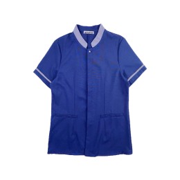 Manufacture of men's short-sleeved hotel room cleaning clothing Design dark blue corporate collar hotel cleaning clothing Cleaning clothing center SKHH013 Manufacture of men's short-sleeved hotel room cleaning clothing Design dark blue corporate collar hotel cleaning clothing Cleaning clothing center SKHH013